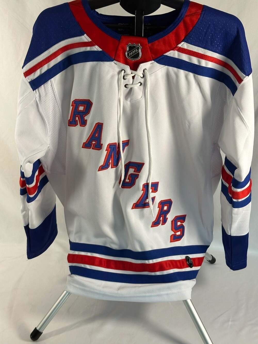Adidas New York Rangers Henrik Lundqvist #30 Away White Jersey Size 46 (small)